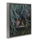 Stupell Industries Deer Under Forest Tree Floater Framed Canvas Wall Art Design by Valerie Rogers